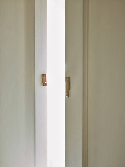 Grove Bar Latch, Antique Brass